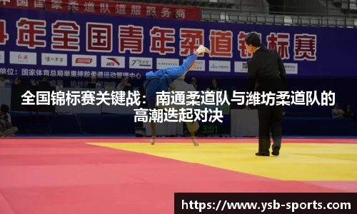全国锦标赛关键战：南通柔道队与潍坊柔道队的高潮迭起对决
